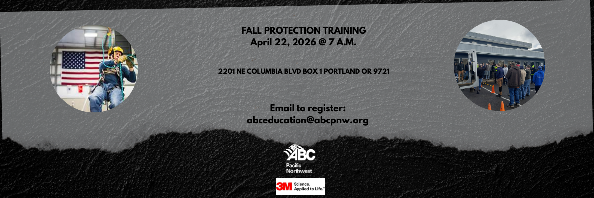 Fall Protection Training Banner